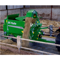 Silage Feeder and Straw Blower by McHale
