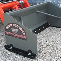 Snow Pushers for Sub-Compact Tractor Loaders by Worksaver