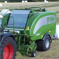 Integrated Baler + Wrapper by McHale
