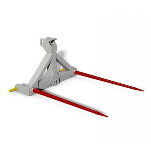 DOUBLE 3 PT HITCH SPEAR 49" TINE