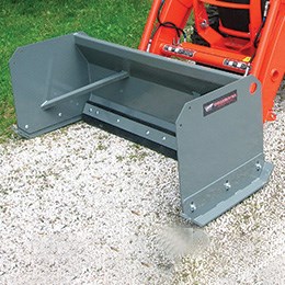 SPJD-2472R 6-FT JD SNOW PUSHER W/ RUBBER