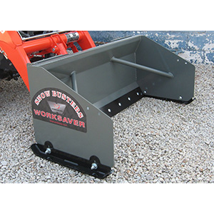 SPS-2048R 4-FT SNOW PUSHER WITH RUBBER C