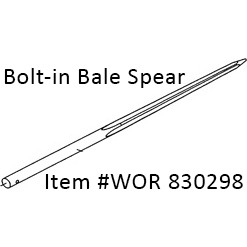 2,200 LBS. BOLT-IN (42MM DIA.) REPLACEME